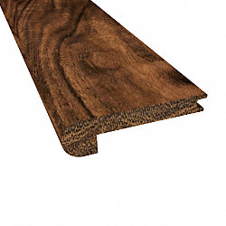 Prefinished Distressed Natural Acacia Hardwood 3/8 in thick x 2.75 in wide x 78 in Length Stair Nose